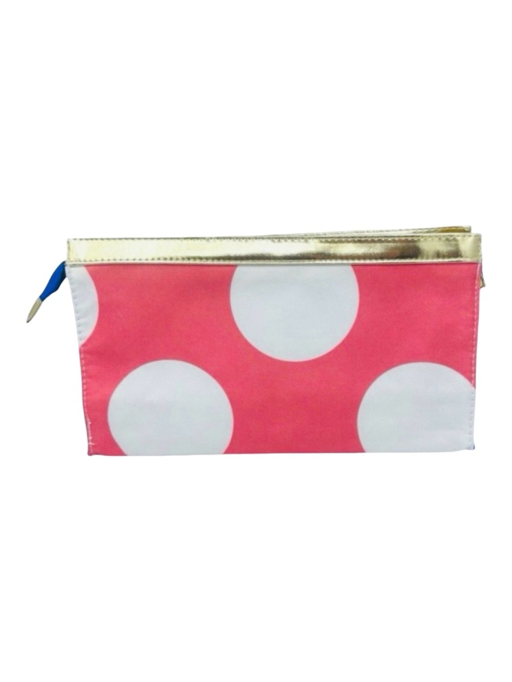 Elizabeth Arden New York Polka Dot Cosmetics Bag  - 10” x 6” x 3.5”